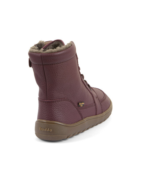 Bota Barefoot Froddo UP TEX CORE G3160260-4 BURDEOS