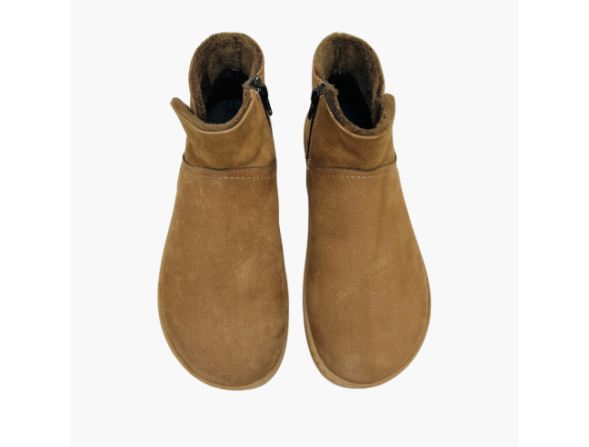 Botín barefoot Peter Pan Taupe Vivant