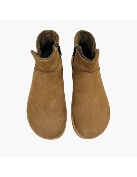 Botín barefoot Peter Pan Taupe Vivant