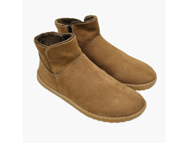 Botín barefoot Peter Pan Taupe Vivant