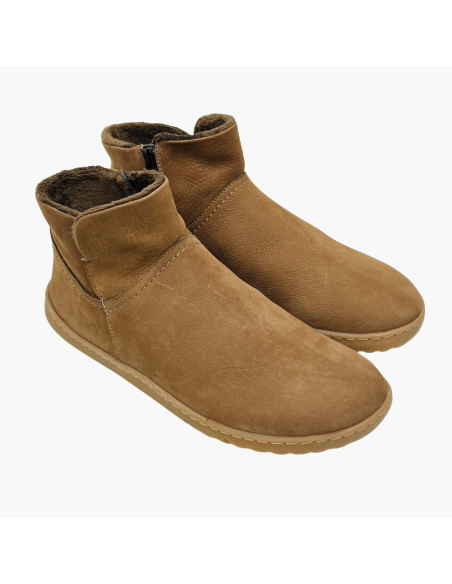 Botín barefoot Peter Pan Taupe Vivant
