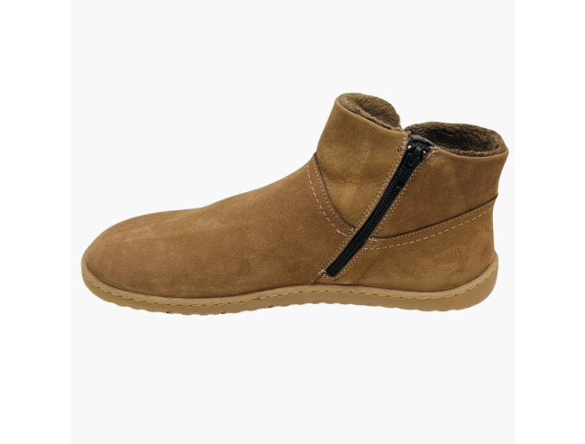 Botín barefoot Peter Pan Taupe Vivant