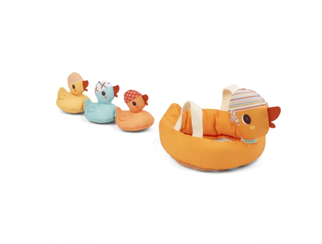 Jueguete de baño MAMA PATO Y SUS PATITOS...