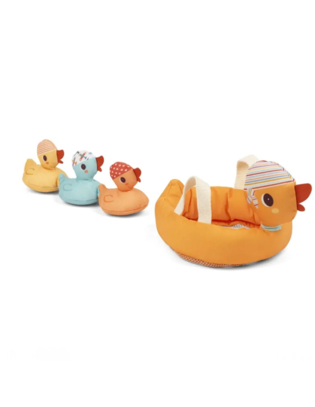 Jueguete de baño MAMA PATO Y SUS PATITOS MAGNETICOS