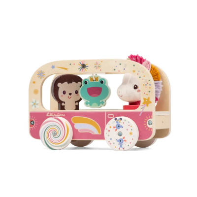 AUTOBÚS MÁGICO DE MADERA LENA