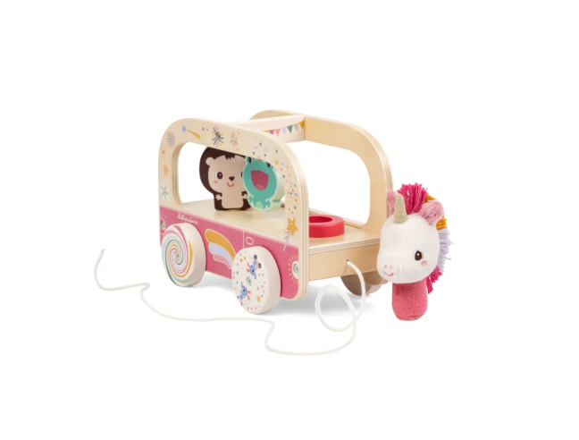 AUTOBÚS MÁGICO DE MADERA LENA