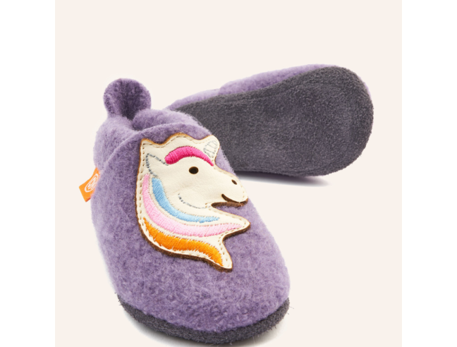 Zapato gateo ORANGENKINDER Lana Unicornio