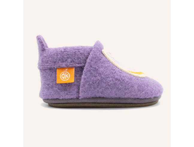 Zapato gateo ORANGENKINDER AMIGO Lana Unicornio