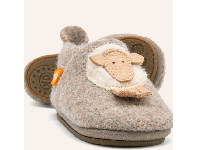Zapato gateo ORANGENKINDER AMIGO Lana Oveja
