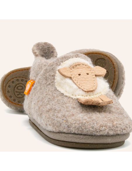 Zapato gateo ORANGENKINDER AMIGO Lana Oveja