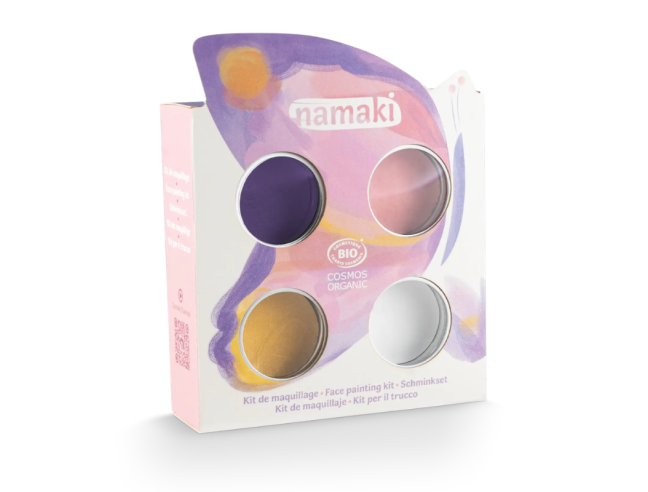 Maquillaje ecológico KIT 4 colores de cara...