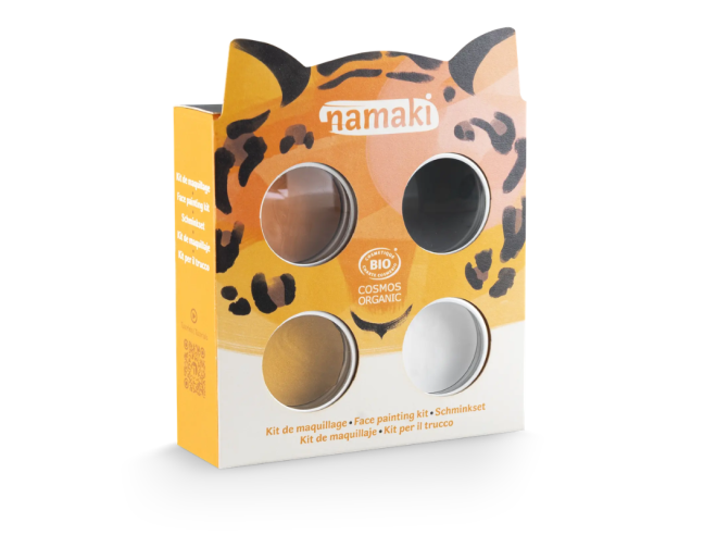 Maquillaje ecológico KIT 4 colores de cara...