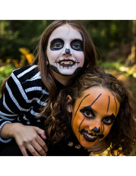 Maquillaje ecológico KIT 4 colores de cara HALLOWEEN Namaki
