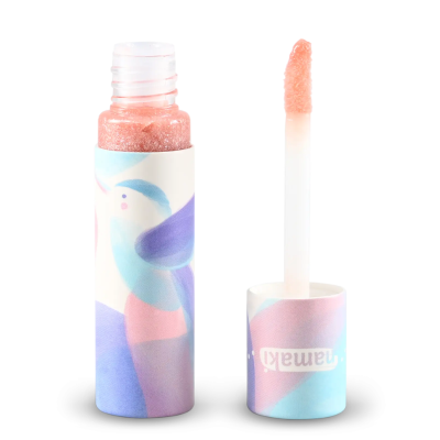 Gloss Glitter Ecológico Pink Namaki