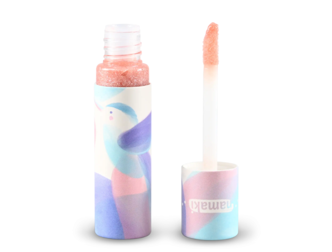 Gloss Glitter Ecológico Pink Namaki