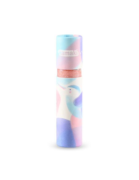 Gloss Glitter Ecológico Pink Namaki