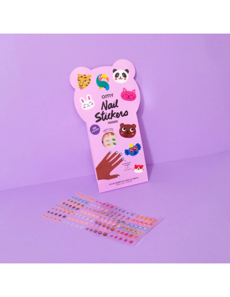 Pegatinas para uñas ANIMALS OMY