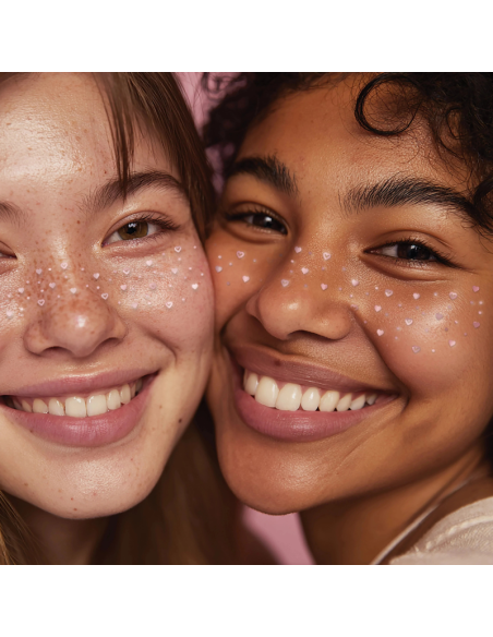 Tatuajes de Cara FRECKLE TATTOOS - HEART BREAKER OMY