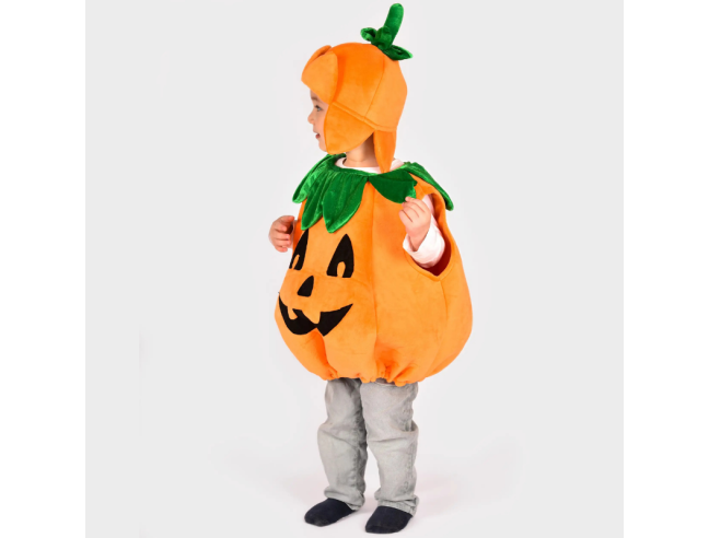 Disfraz capa Calabaza DEN GODA FEN 1-4 AÑOS