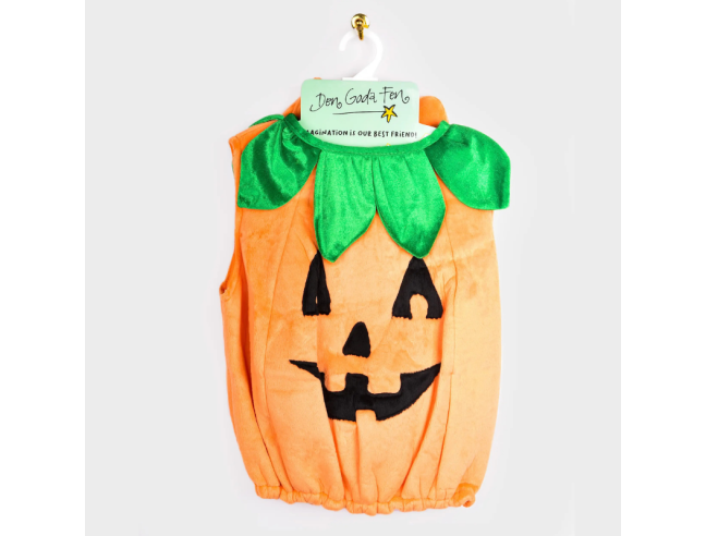 Disfraz capa Calabaza DEN GODA FEN 1-4 AÑOS