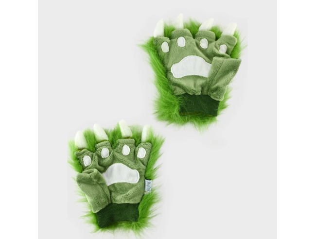 Garras Dinosaurio Verde DEN GODA FEN (Talla única)