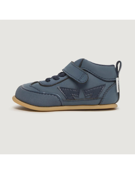 Náquera Feroz Azul Denim Microfibra Nobuck