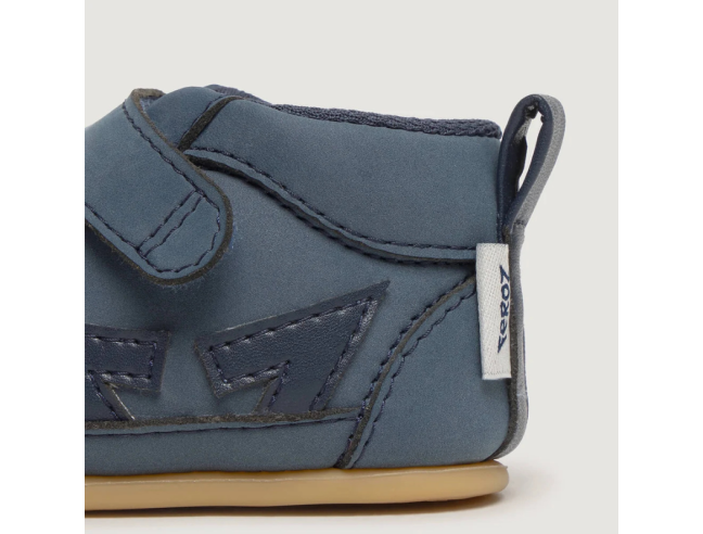 Náquera Feroz Azul Denim Microfibra Nobuck