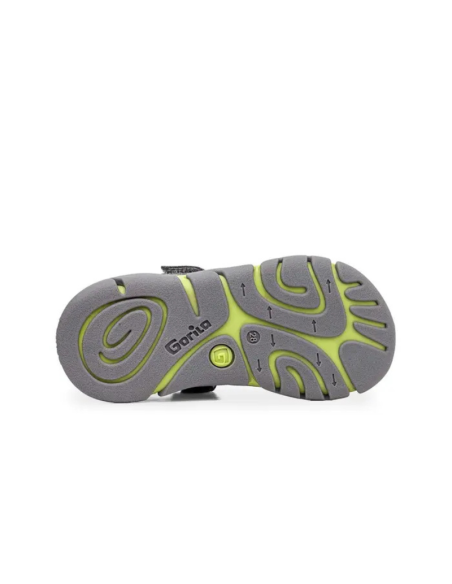 Deportiva Barefoot Summit Gorila Gris/Verde