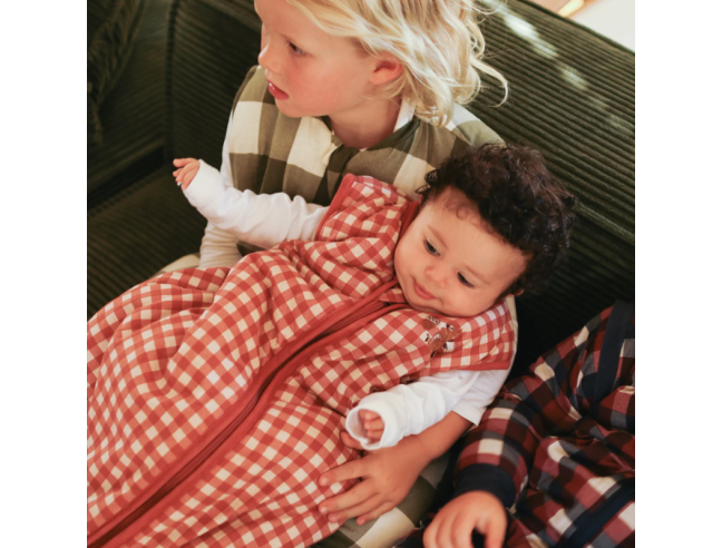 Saco de dormir Molis&Co - Vichy Clay - TOG 2.5