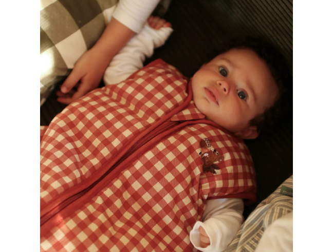 Saco de dormir Molis&Co - Vichy Clay - TOG 2.5