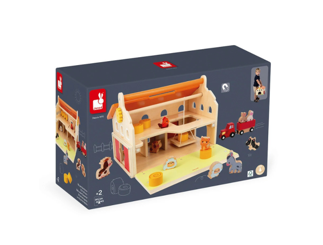 Mi primera granja de madera Janod