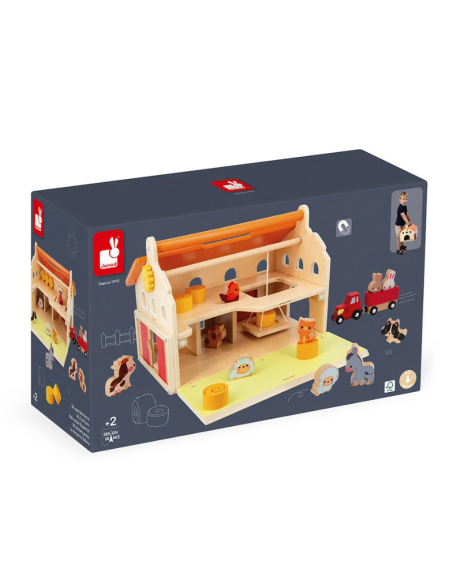 Mi primera granja de madera Janod