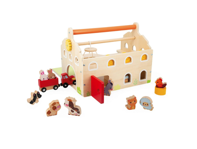 Mi primera granja de madera Janod