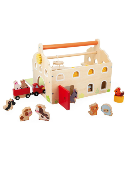 Mi primera granja de madera Janod