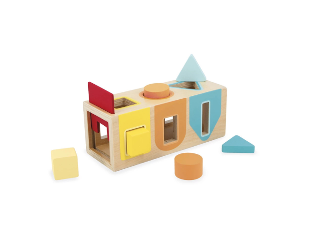 CAJA CON FORMAS GEOMETRICAS Janod