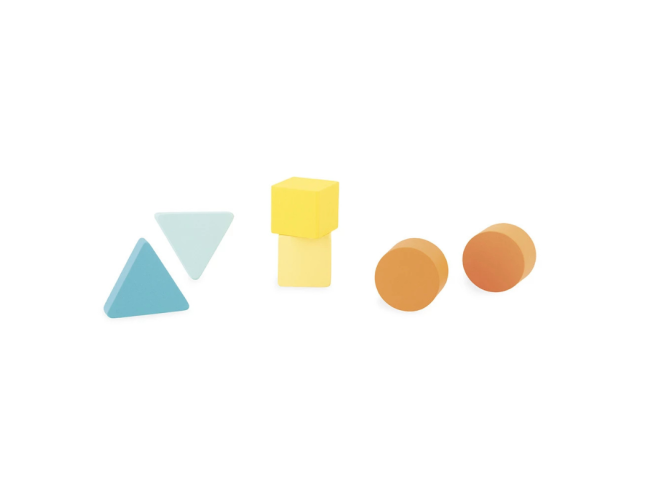 CAJA CON FORMAS GEOMETRICAS Janod
