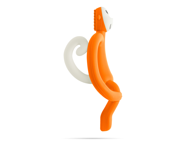 Cepillo silicona Matchstick Monkey NARANJA