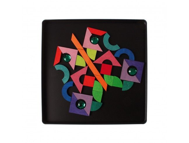 Puzzle magnético Grimm's (Triángulo, Escuadra,...