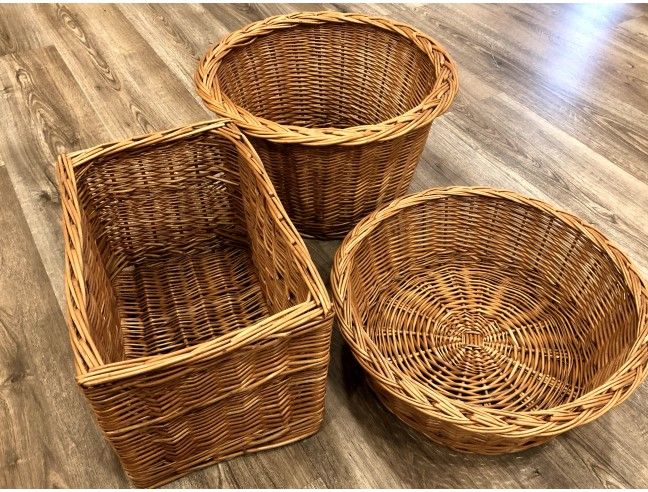Cesta de mimbre para tesoros DUSYMA  (Rectangular)