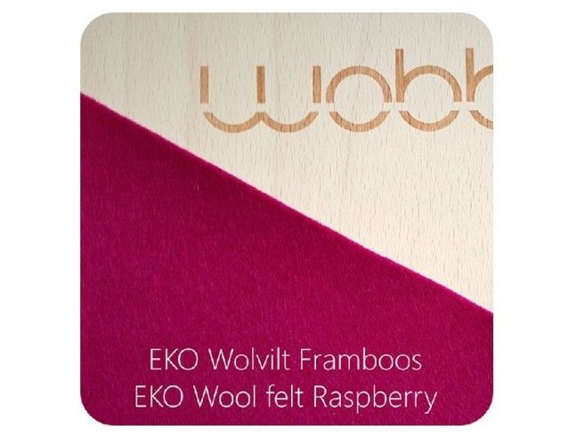 Wobbel Board con fieltro (Fucsia)
