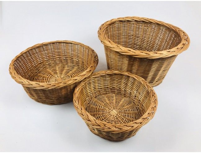 Cesta de mimbre para tesoros DUSYMA (pequeña)
