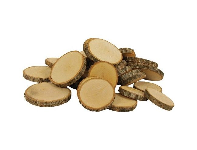 555388 Granel Disco/rodaja madera natural DUSYMA