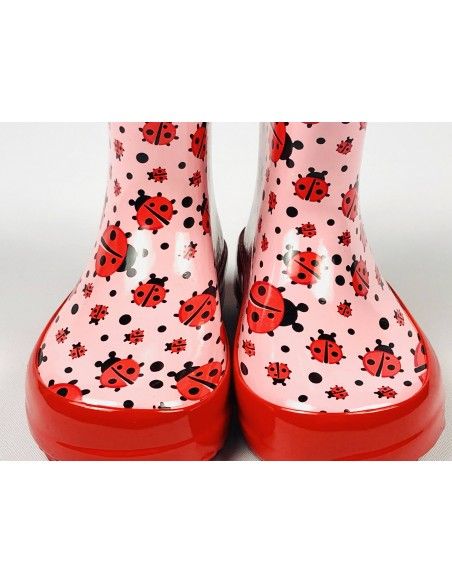 Botas Caña Baja Playshoes Mariquitas