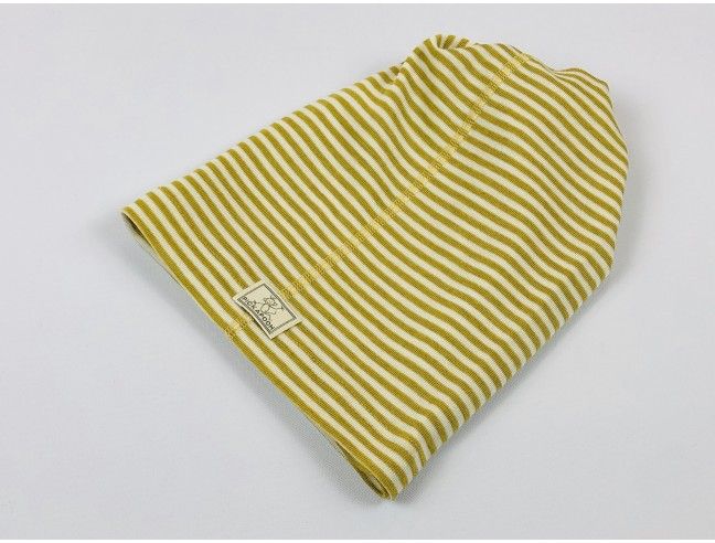 Cuello lana/seda natur/mostaza PICKAPOOH