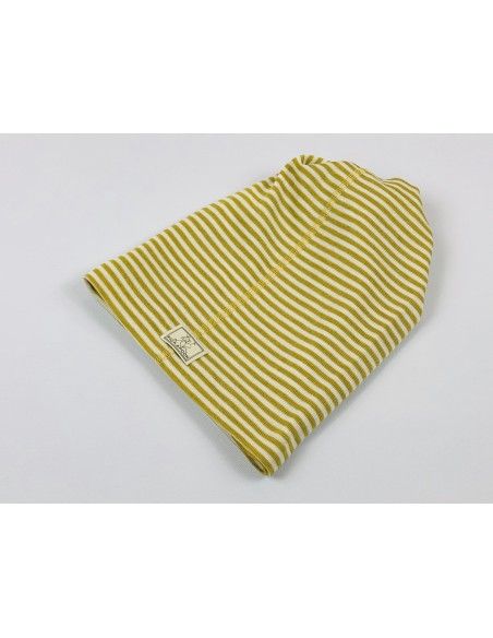Cuello lana/seda natur/mostaza PICKAPOOH