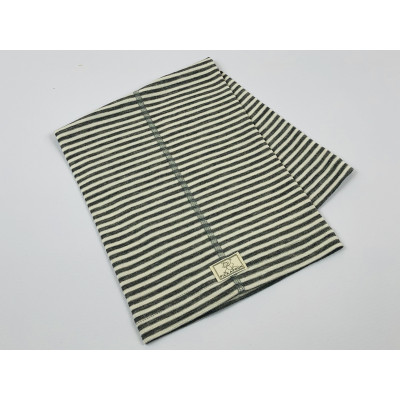Cuello lana/seda natur/gris PICKAPOOH