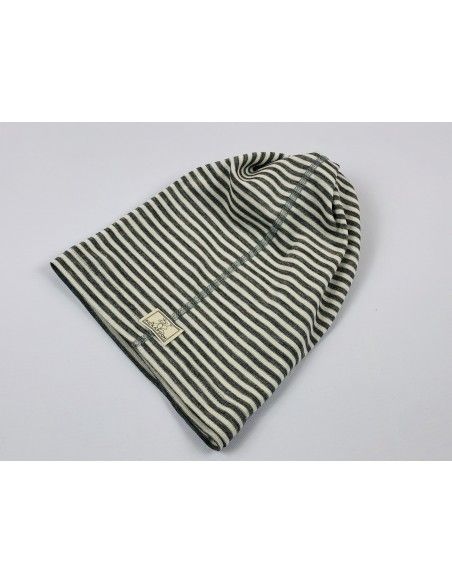 Cuello lana/seda natur/gris PICKAPOOH