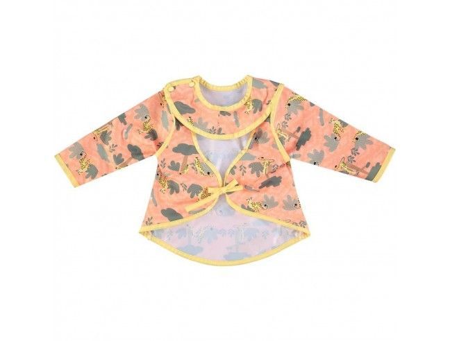 Babero con mangas Cheetah