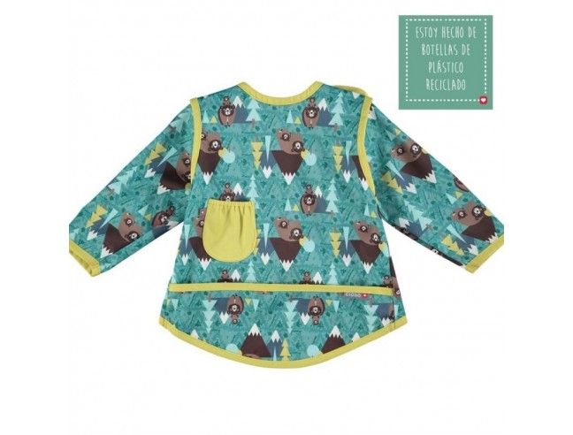 Babero con mangas Bear Pop In