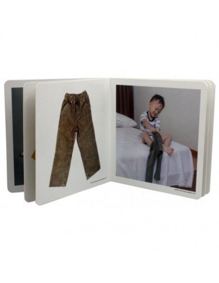 Libro de fotografías "A Vestirse" NOWORDBOOKS
